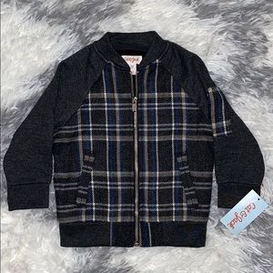 Cat & Jack Plaid Jacket Size 18 Months
